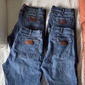 Wrangler Men's Slim Fit Jeans - Classic Blue